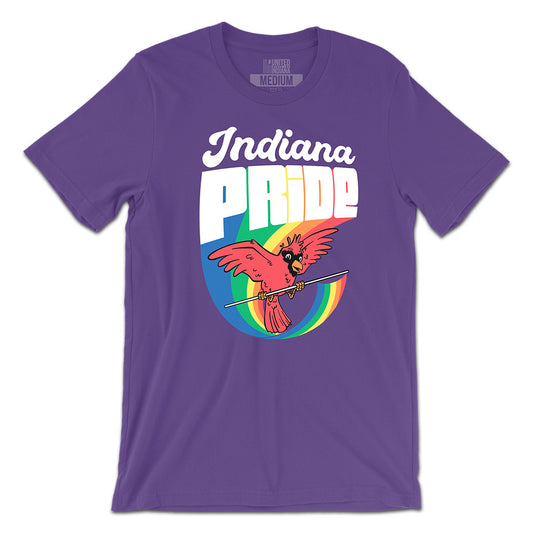 Indiana Pride Cardinal Tee
