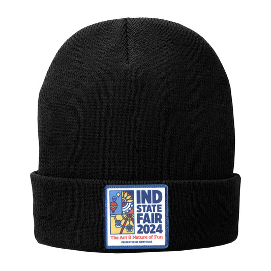 Indiana State Fair 2024 Fleece-Lined Beanie