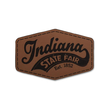 Indiana State Fair Leather Patch