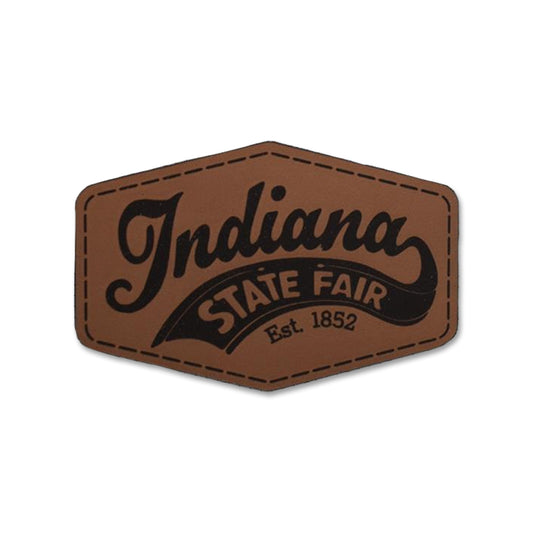 Indiana State Fair Leather Patch