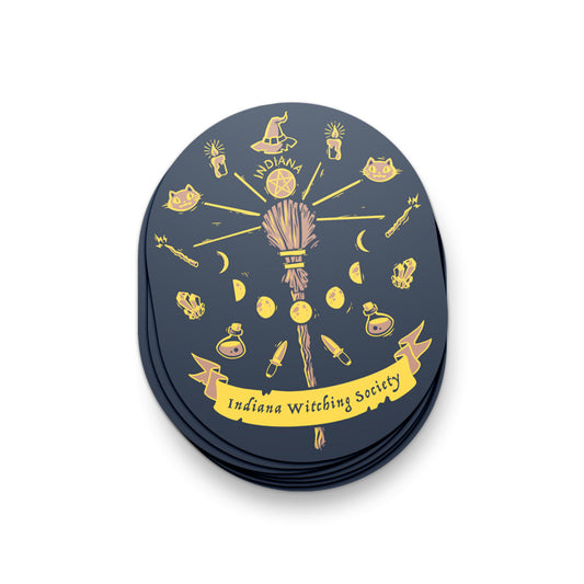 Indiana Witching Society Flag Sticker ***CLEARANCE***