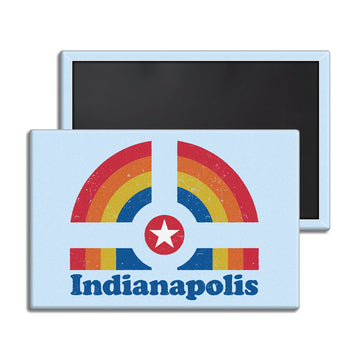 Indianapolis Rainbow Magnet