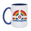 Indianapolis Rainbow Mug