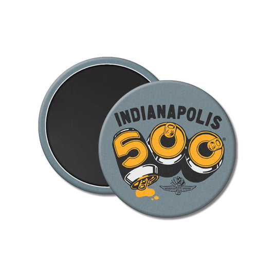 Indy 500 Beer Cans Magnet