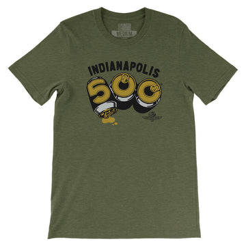 Indy 500 Beer Cans Tee
