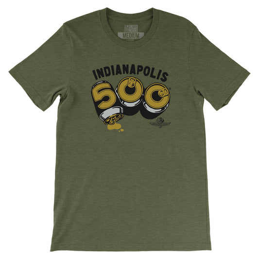 Indy 500 Beer Cans Tee