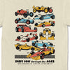Indy Cars Through the Ages Tee - United State of Indiana