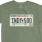 Indy 500 1979 License Plate Tee