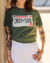 Indy 500 1979 License Plate Tee