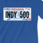 Indy 500® License Plate Tee ***CLEARANCE***