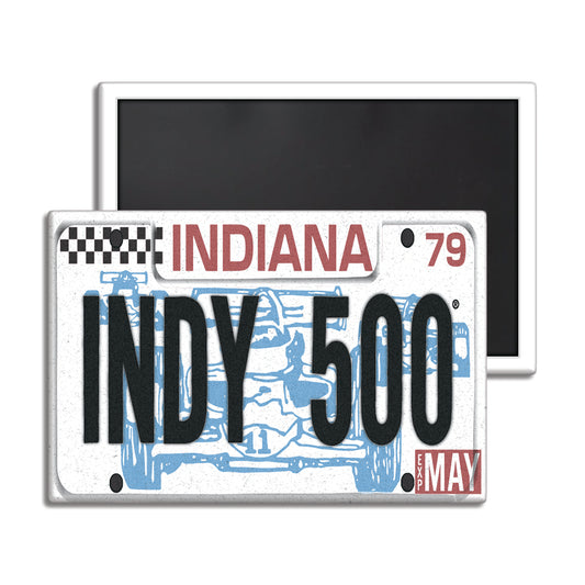 Indy 500 License Plate Magnet