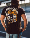 Indy 500 Skull Tee