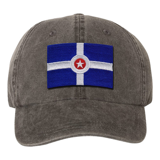 Indy Flag Dad Cap