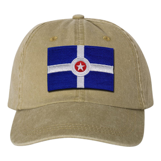 Indy Flag Dad Cap