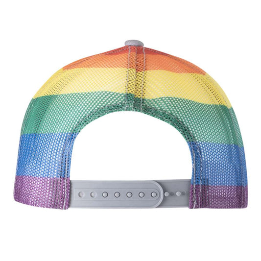 Torch and Stars Pride Trucker Cap