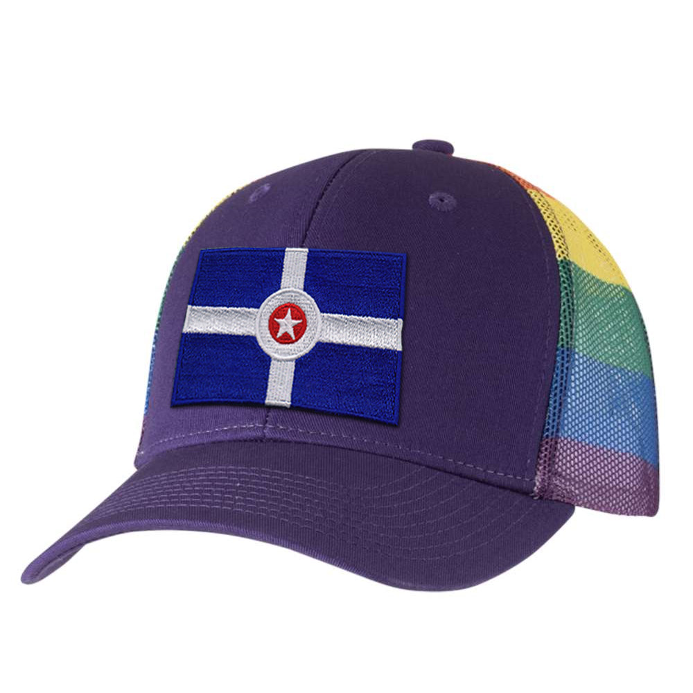 Indianapolis Flag Pride Trucker Cap