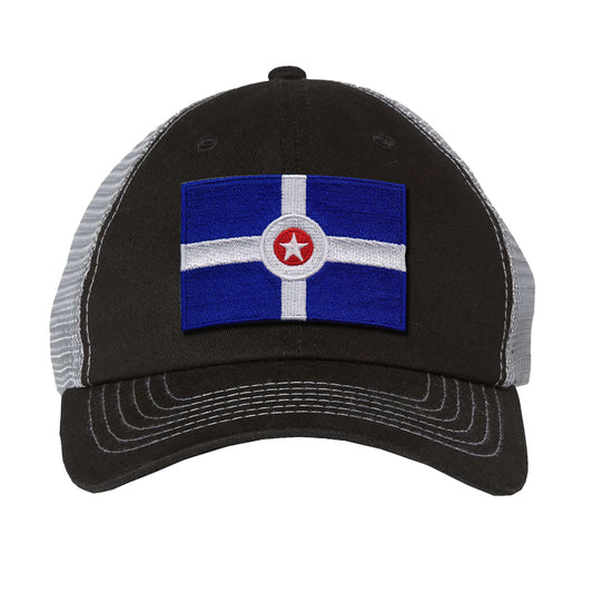 Indy Flag Trucker Cap