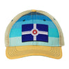 Indy Flag Trucker Cap