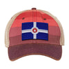 Indy Flag Trucker Cap