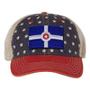 Indy Flag Trucker Cap