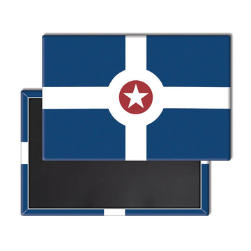 Indianapolis Flag Magnet