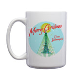 Indianapolis Monument Christmas Mug
