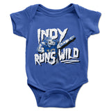 Indy Runs Wild Onesie