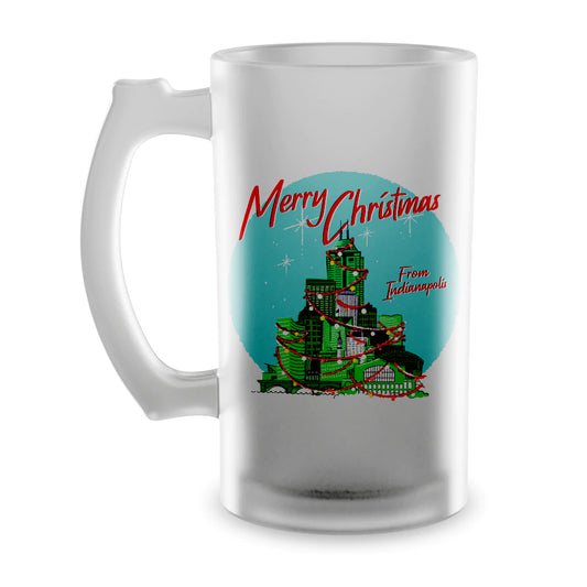 Indianapolis Skyline Christmas Stein