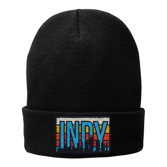 Indy Skyline Fleece-Lined Beanie