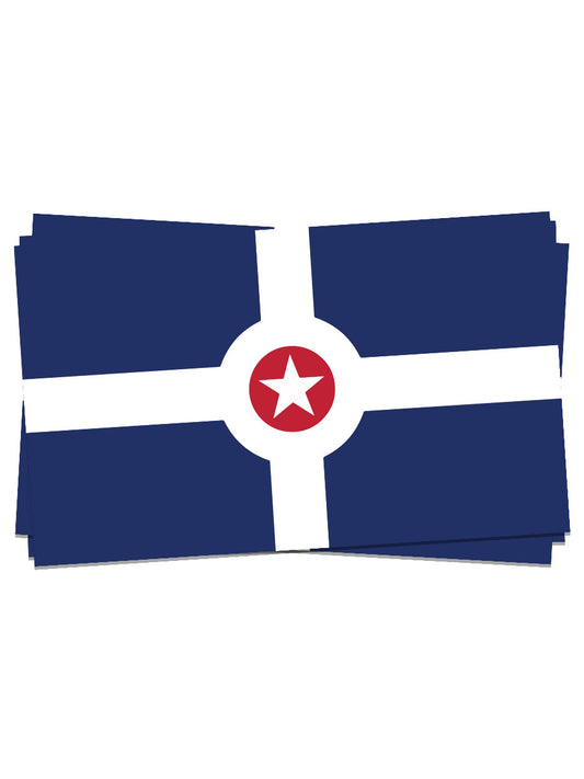 Indy Flag Sticker