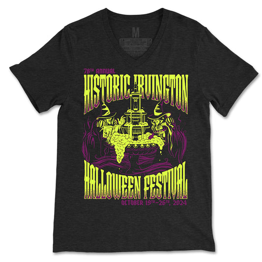 Irvington Halloween Festival 2024 V-Neck