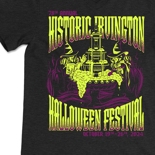 Irvington Halloween Festival 2024 V-Neck