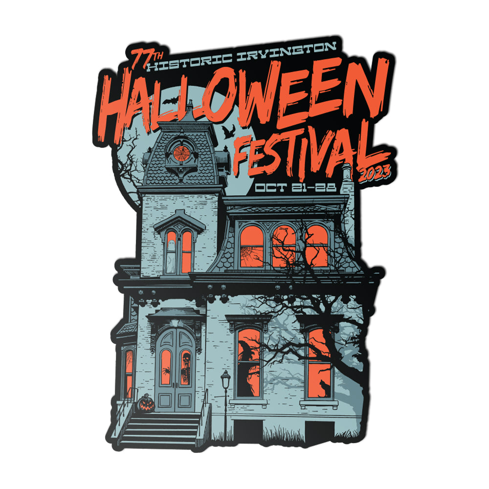 Irvington Halloween Festival 2023 Sticker