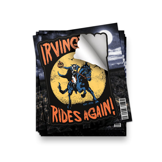 Irvington Rides Again Sticker - United State of Indiana