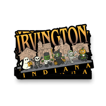 Irvington Trick-Or-Treat Sticker
