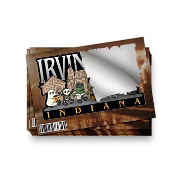 Irvington Trick-Or-Treat Sticker