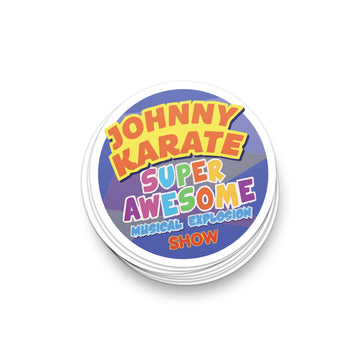 Johnny Karate Sticker ***CLEARANCE***