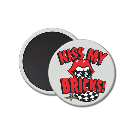 Kiss My Bricks Magnet