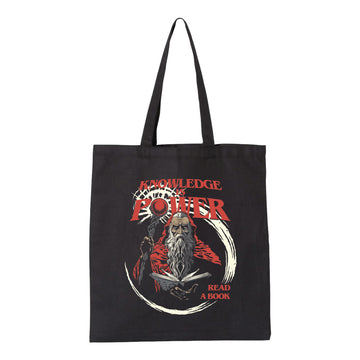 Knowledge is Power Tote Bag
