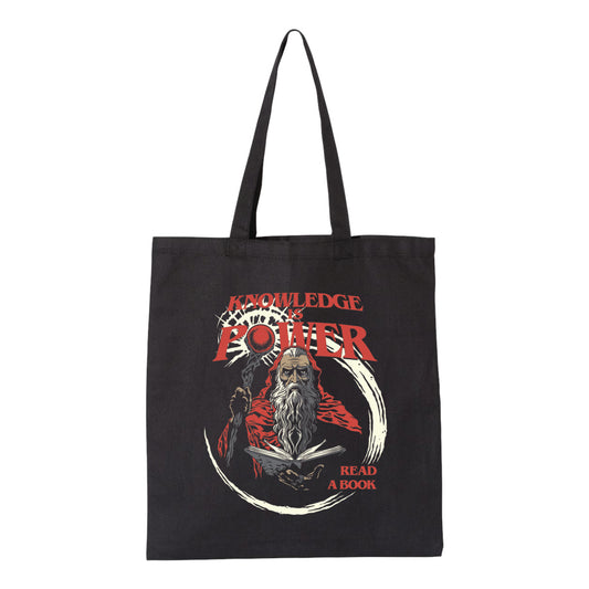 Knowledge is Power Tote Bag