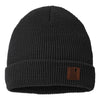 Leather USI Flag Waffle Beanie