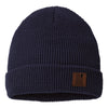 Leather USI Flag Waffle Beanie