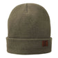 Leather USI flag Fleece-Lined Beanie