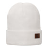 Leather USI flag Fleece-Lined Beanie