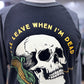 Leave When I'm Dead Baseball Tee