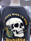 Leave When I'm Dead Baseball Tee ***CLEARANCE***