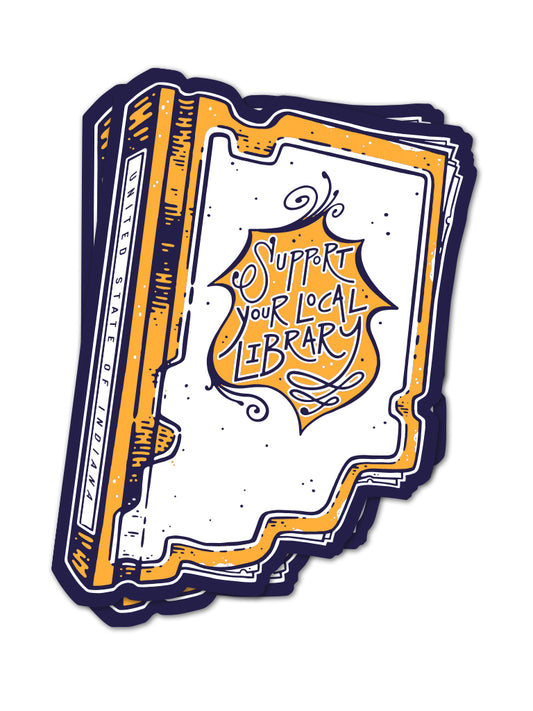 Library Book Sticker