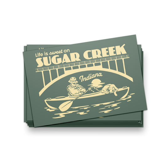 Life is Sweet on Sugar Creek Sticker