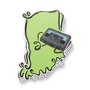 Listen Local Sticker