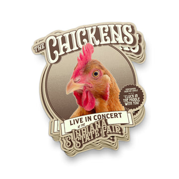 Live in Concert: The Chickens Sticker